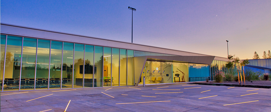 Main office of EVA Flight Training Academy.